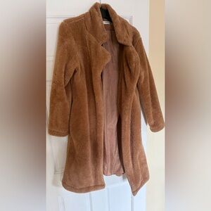 Cozy Brown Teddy Jacket